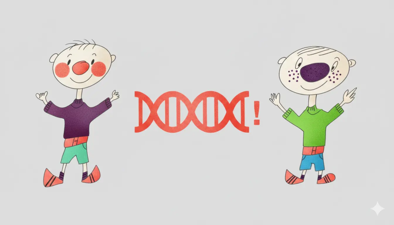 DNA ok? Illustration: Sholly, transformed by Nanobanana